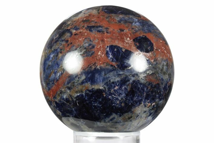 Deep Blue, Polished Sodalite Sphere #241716